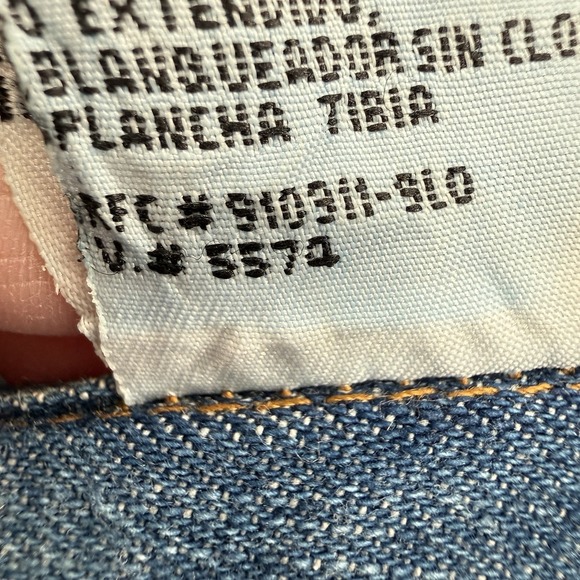 VTG Faded Glory Womens XL Denim Shirt Bald Eagle Nature Western Americana Boho - Picture 7 of 16